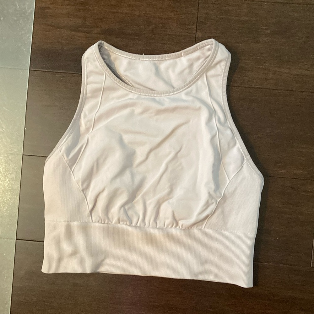 lululemon athletica Soft Pink Sports Bra